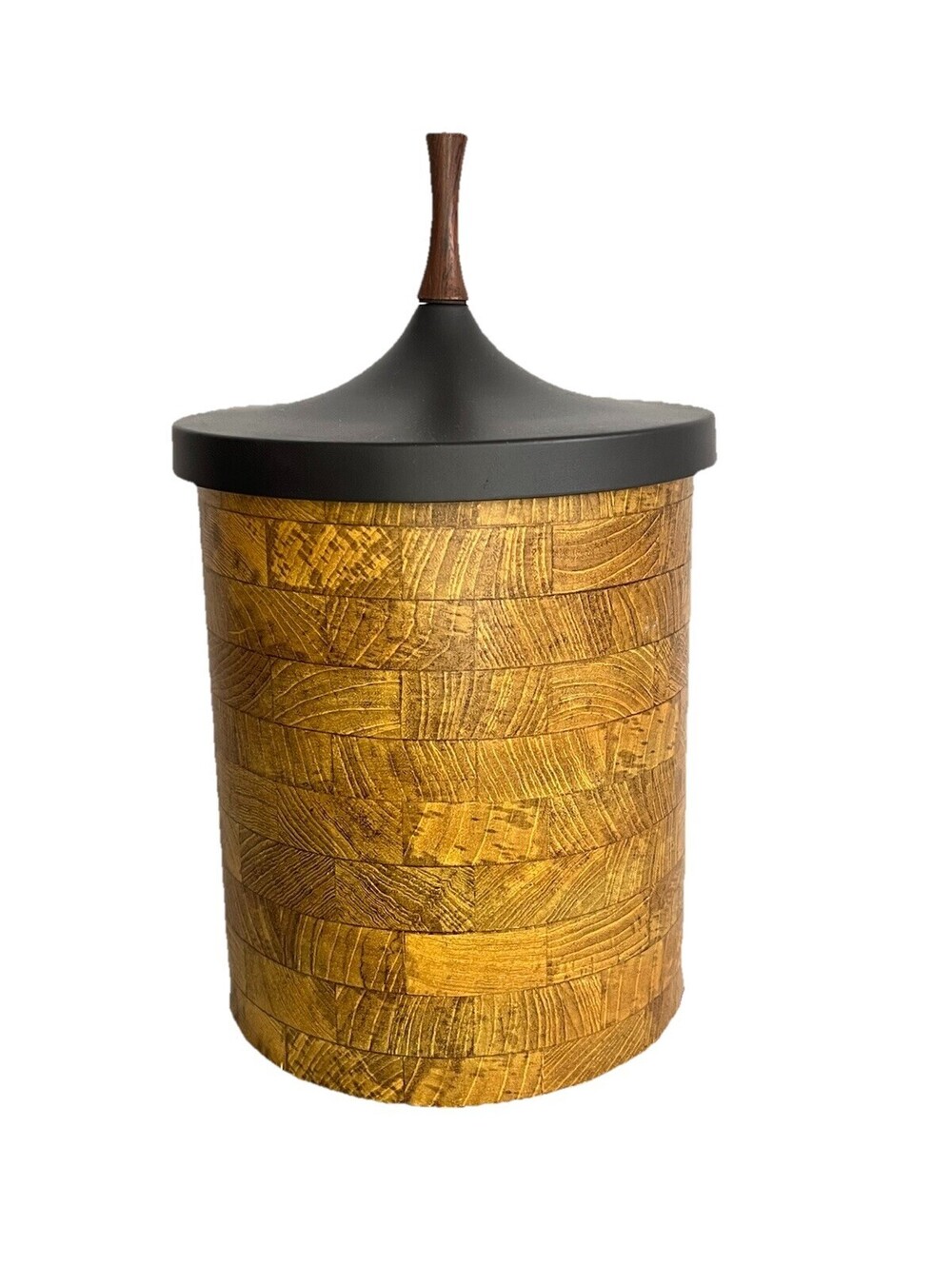 MCM Danish LAURIDS LONBORG Ice Bucket Cooler , Drain Shelf, 14" tall.